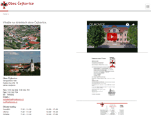 Tablet Screenshot of cejkovice.cz